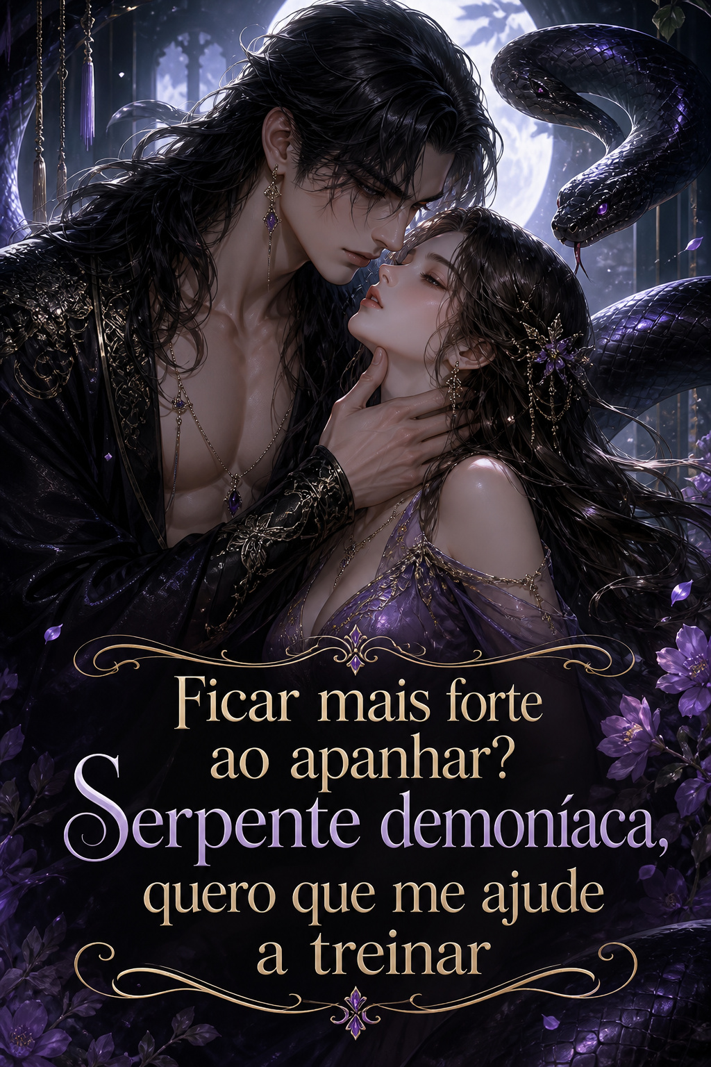 Ficar mais forte ao apanhar? Serpente demoníaca, quero que me ajude a treinar