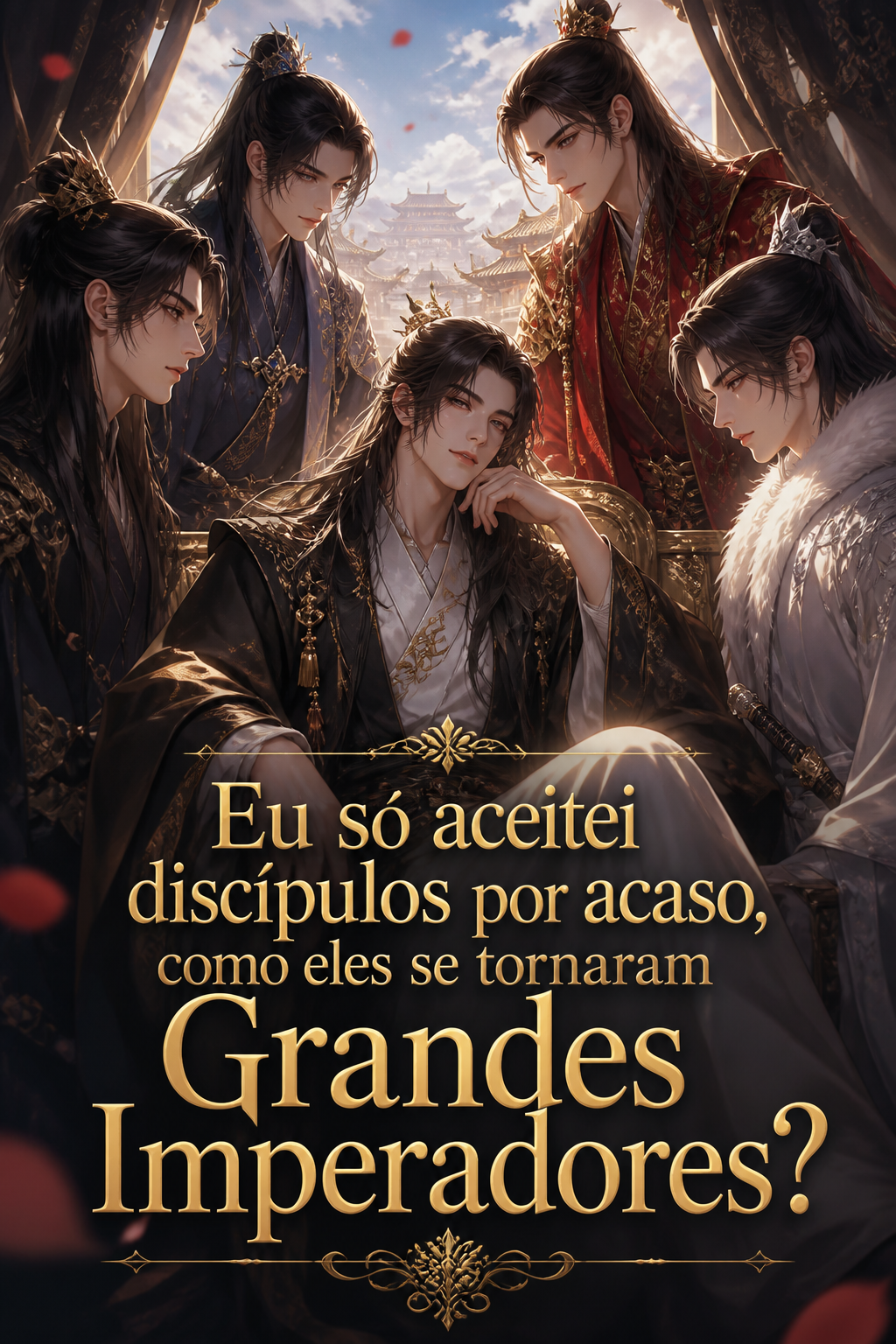 Eu só aceitei discípulos por acaso, como eles se tornaram Grandes Imperadores?