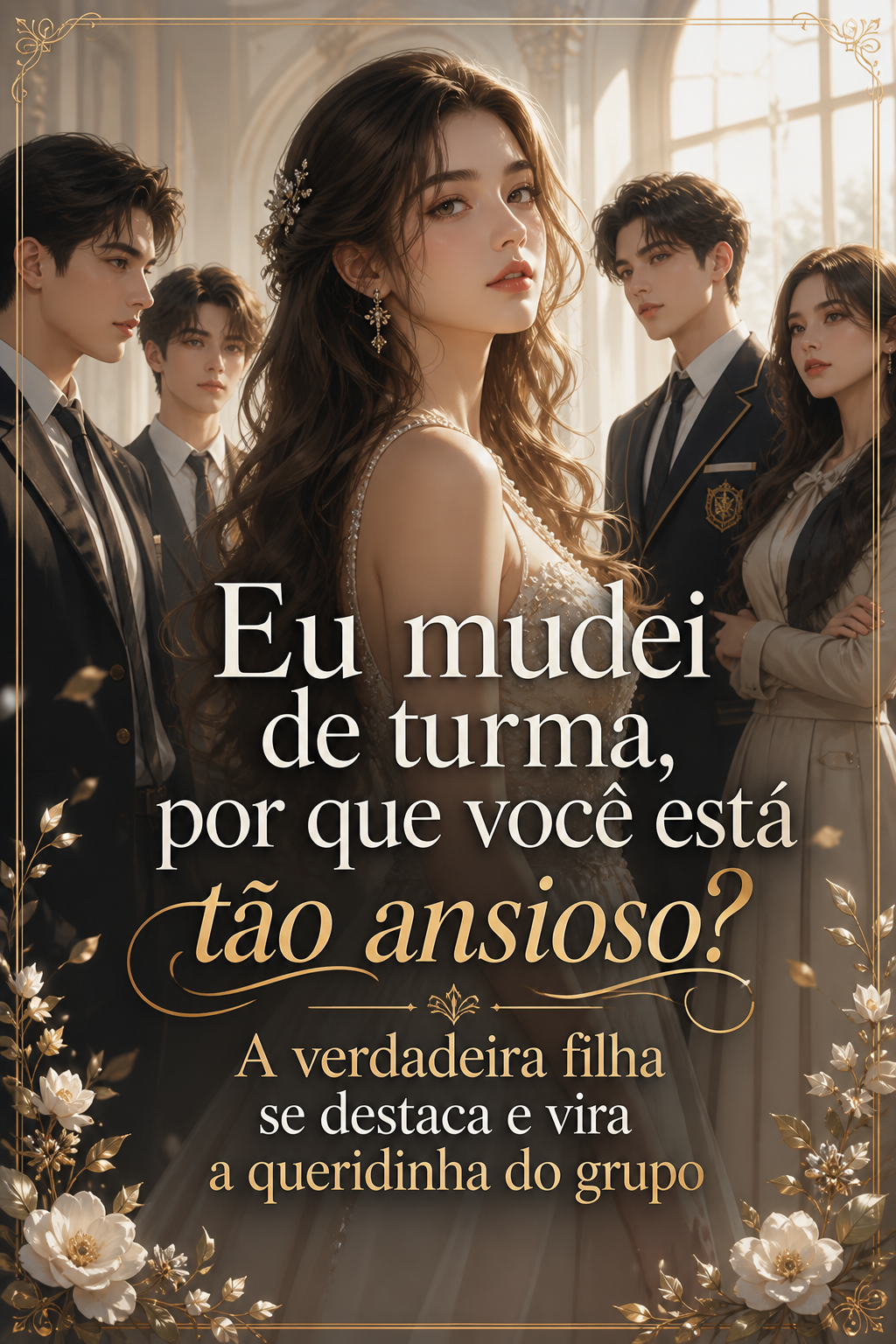 Eu mudei de turma, por que você está tão ansioso? A verdadeira filha se destaca e vira a queridinha do grupo